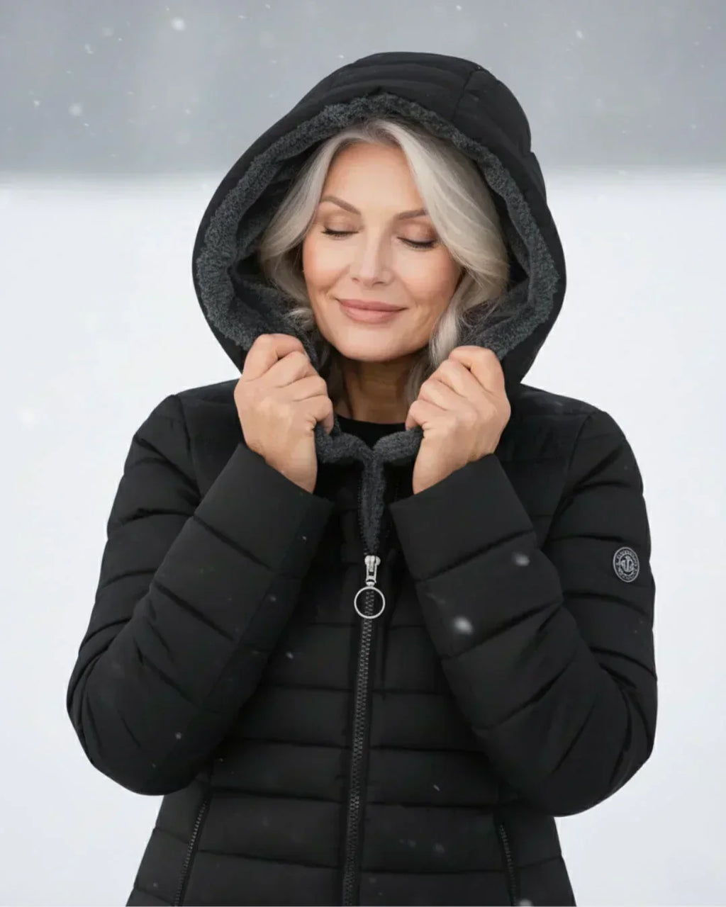 Fiona - Manteau d'hiver matelassé élégant en polaire