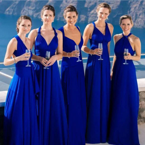 Robe à bretelles réglables pour femme | Maxi