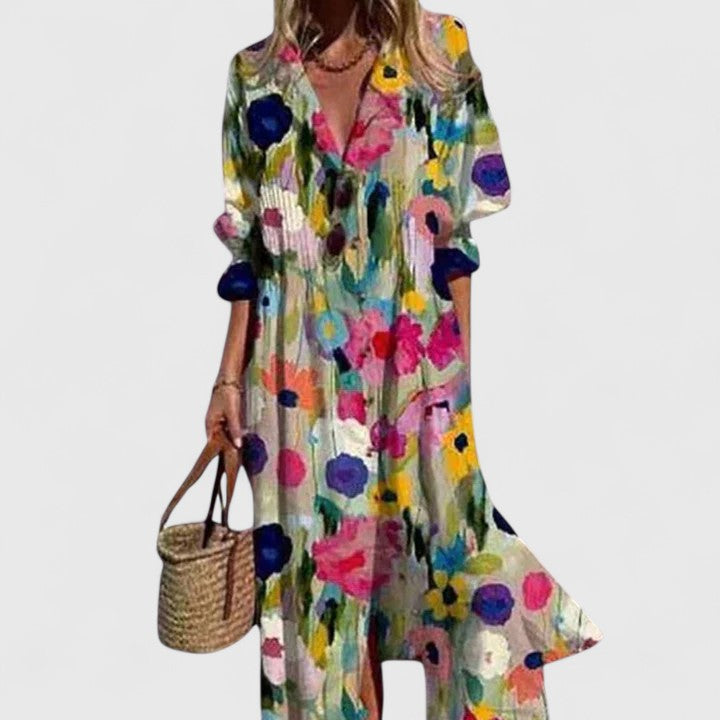Paula | Robe Bohémienne Chic