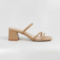 Sandales à Brides Talon Moyen et Semelle Stable pour Femme