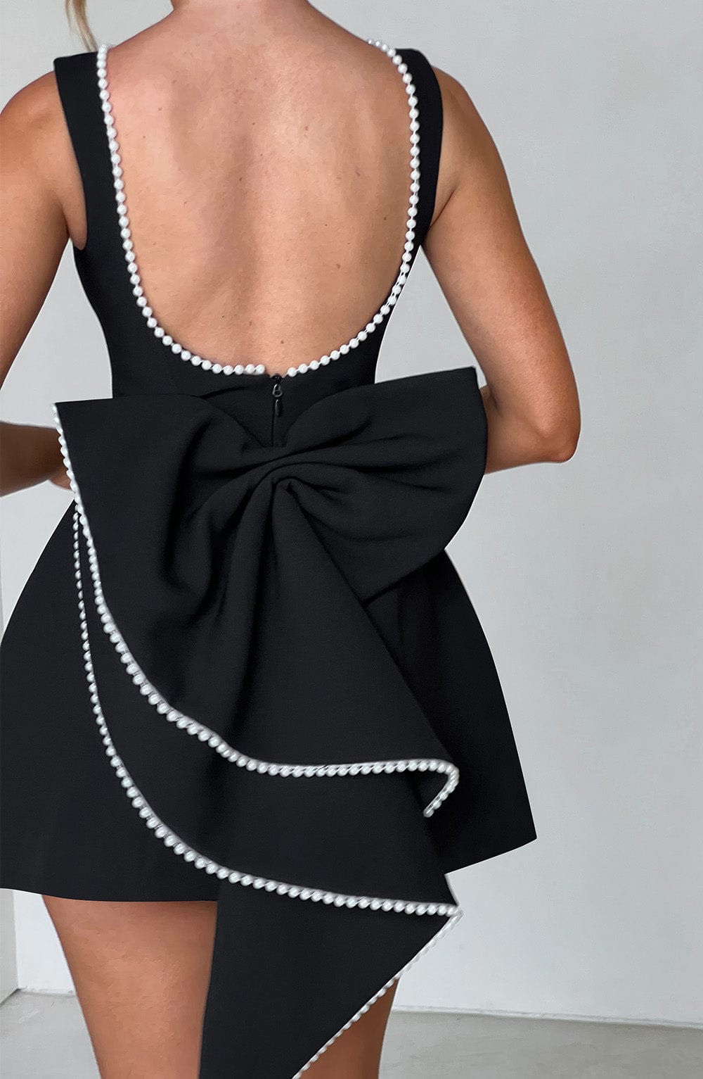 Robe Mini Invité de Mariage pour Femmes | Sans Manches