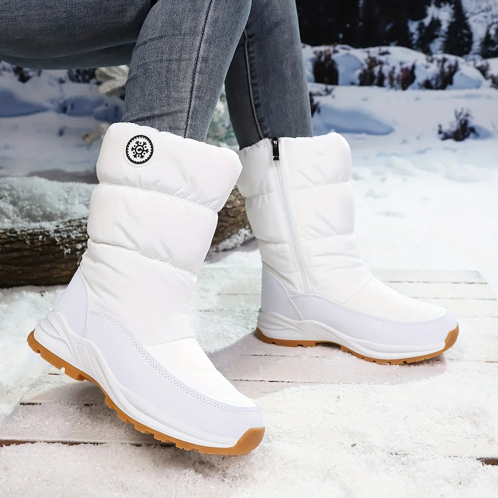 Snavie | Bottes d'hiver pour femmes à tige mi-haute