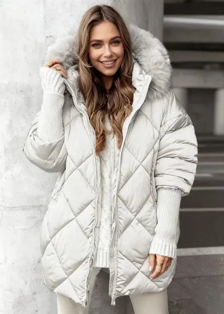 Veste d'hiver Femme | Avec Capuche & Confortable