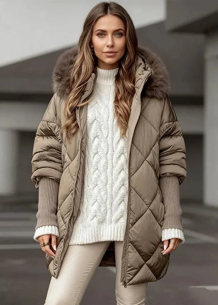 Veste d'hiver Femme | Avec Capuche & Confortable