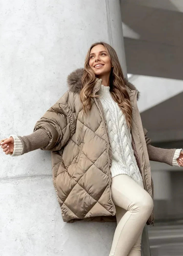 Veste d'hiver Femme | Avec Capuche & Confortable