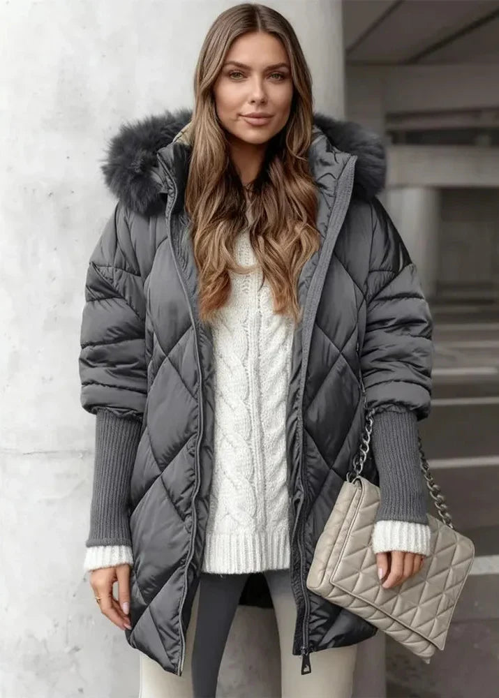 Veste d'hiver Femme | Avec Capuche & Confortable