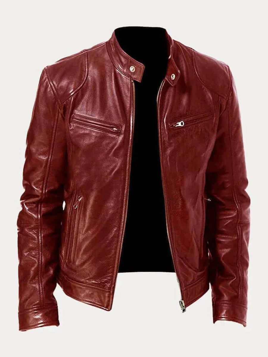 Phillipp | Veste en Cuir pour Hommes Intemporelle et de Haute Qualité