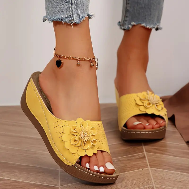 Belle™ - Sandales orthopédiques avec motif floral
