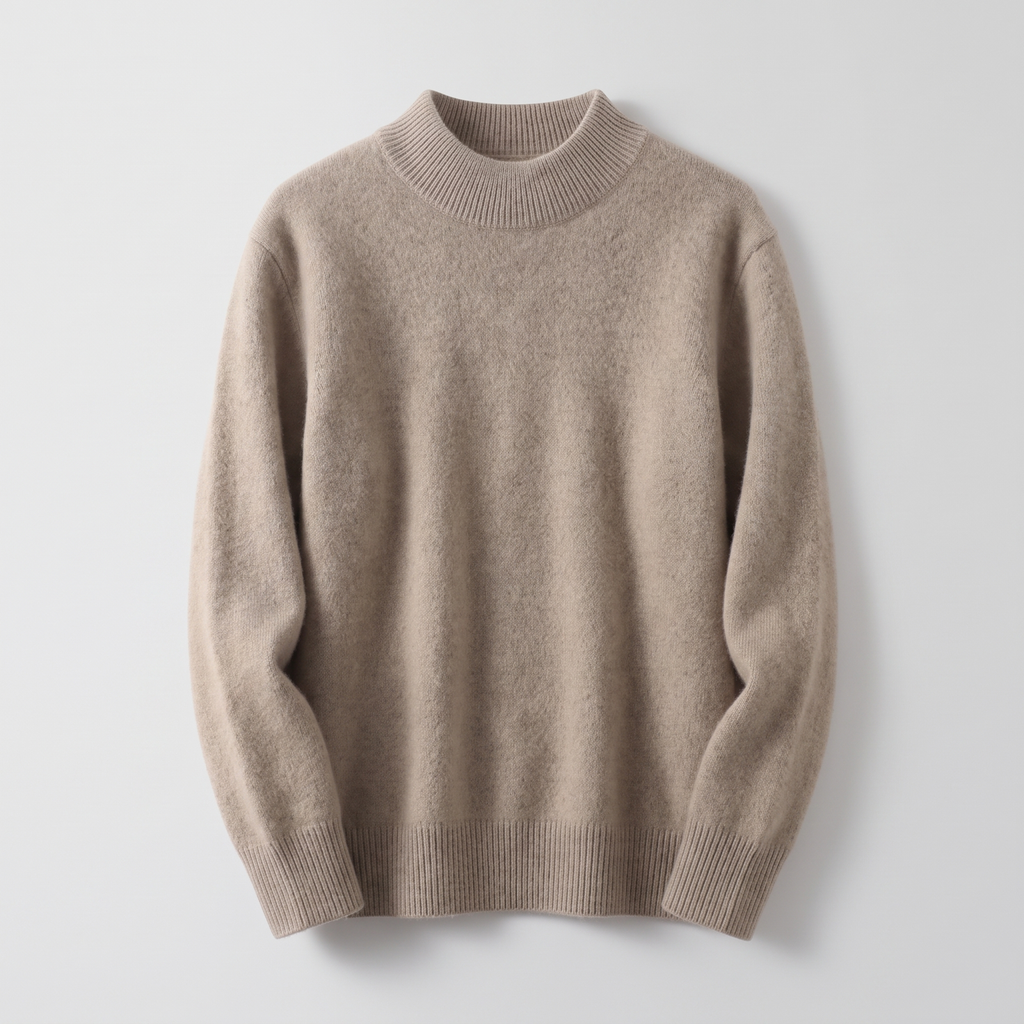 Daisy | Pull en Cachemire Luxueux et Doux avec Col Montant