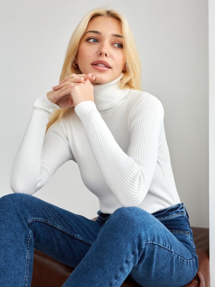 Diana | Pull col roulé classique et polyvalent pour femmes