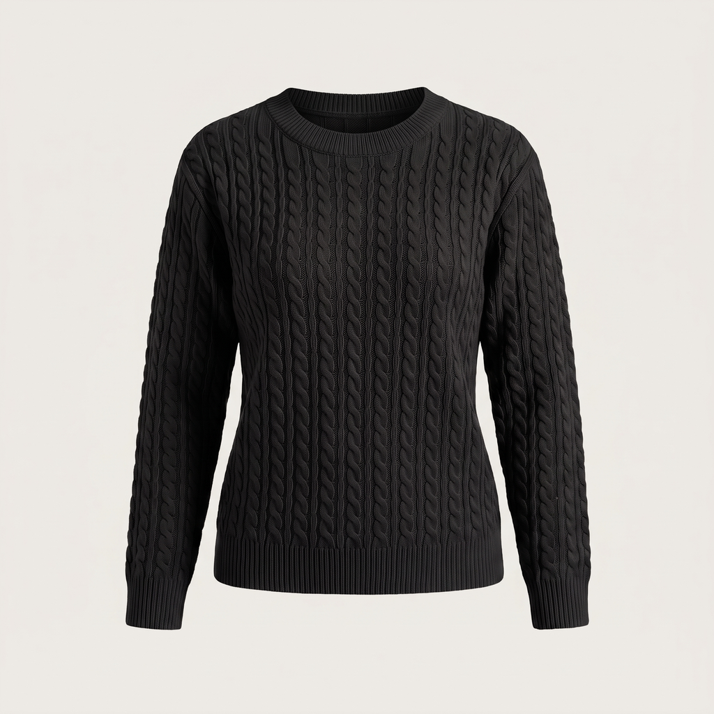 Christina | Pull en Tricot Doux et Intemporel pour Femmes avec Motif en Relief