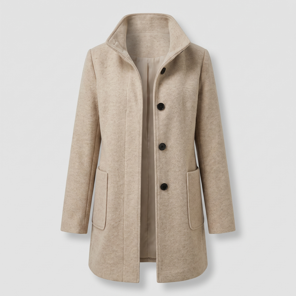 Sophie | Trench-coat moderne et polyvalent pour femmes avec col montant