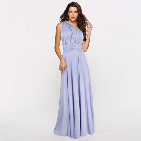 Robe à bretelles réglables pour femme | Maxi