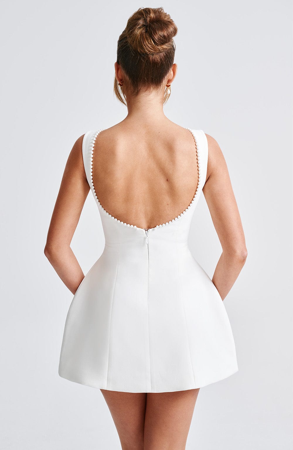 Robe Mini Invité de Mariage pour Femmes | Sans Manches