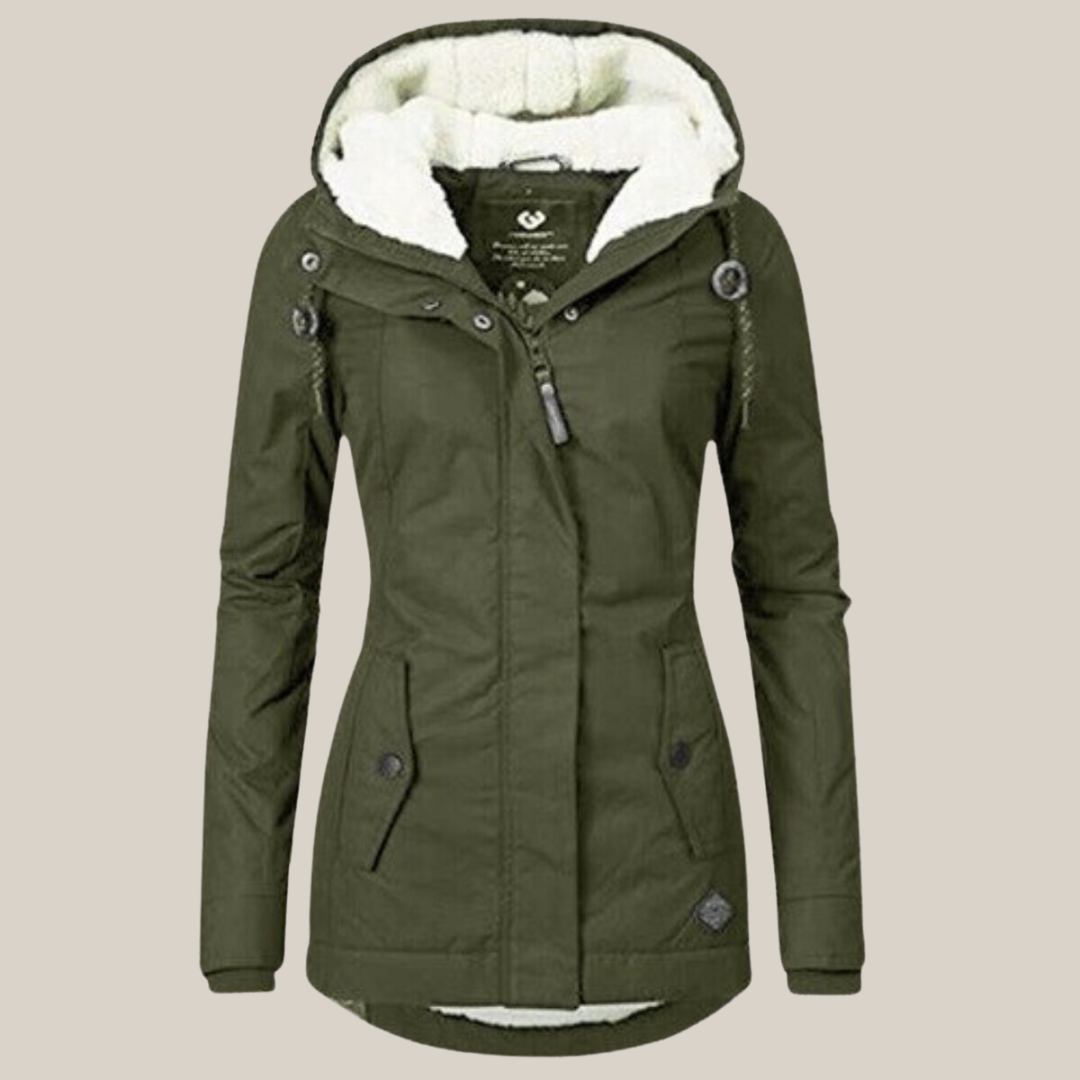 Rebecca - Manteau d'hiver élégant et chaud matelassé