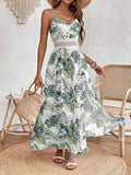 Robe Midi à Motif Floral pour Femme | Idéale pour les Journées Estivales et les Sorties Décontractées