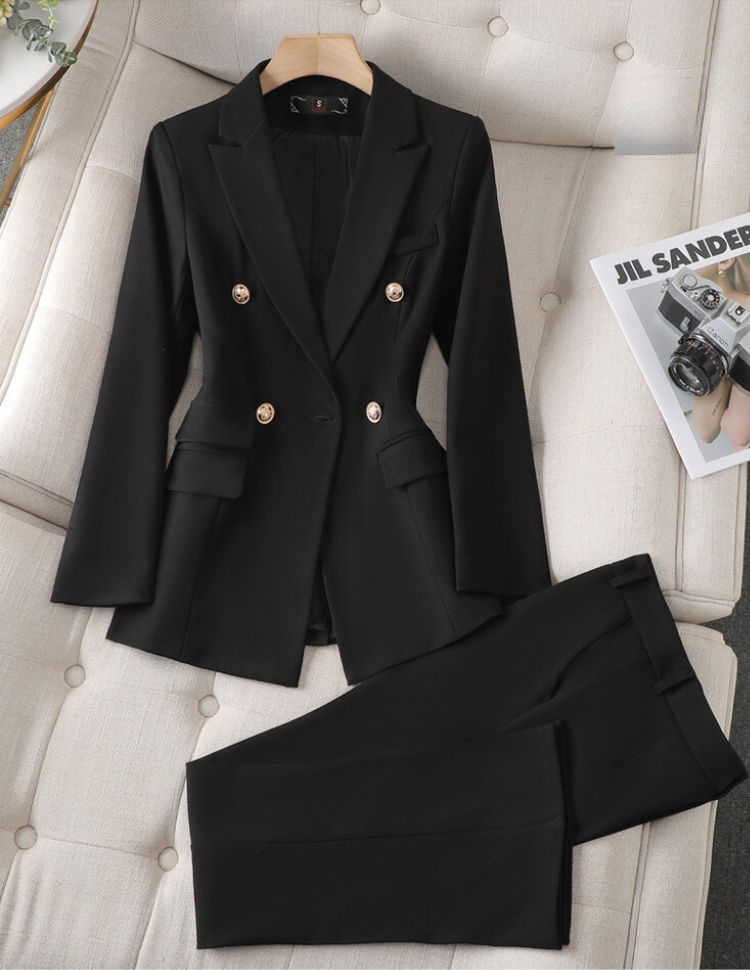Leonie | Ensemble blazer et pantalon confortable et élégant