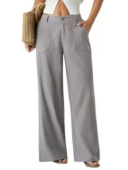 Oaklynn | Pantalon large élégant avec coupe classique