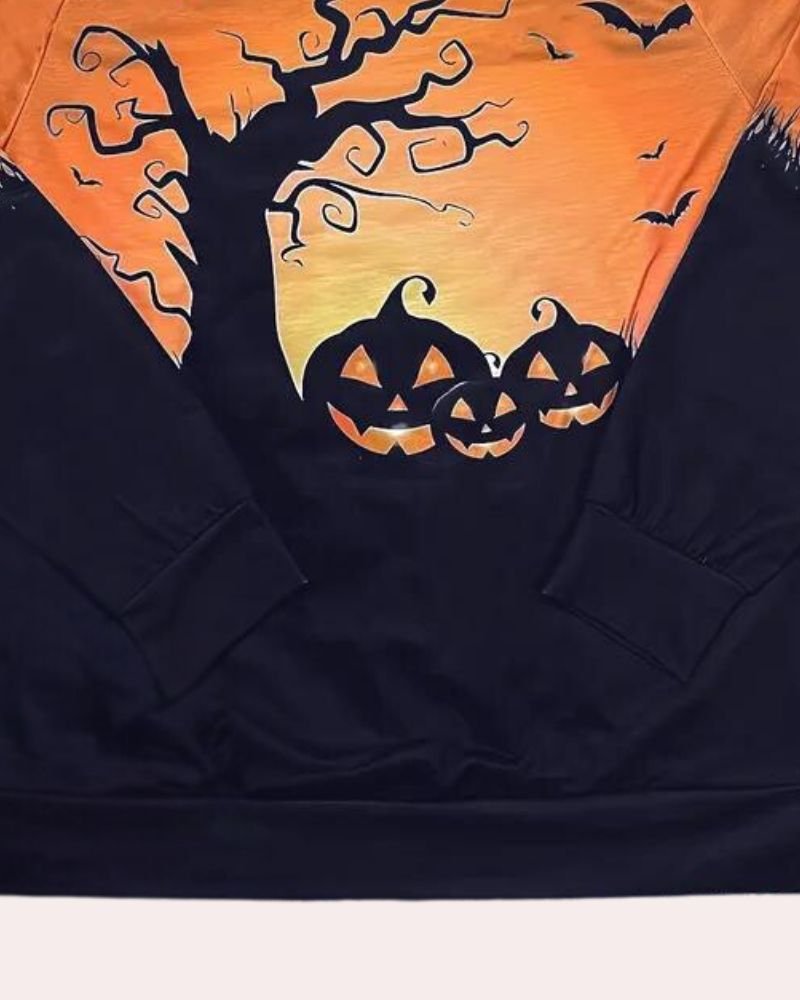 Sweatshirt Halloween Femme | Coupe Décontractée & Confort Doux