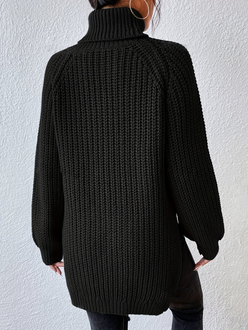 SWEAT-SHIRT À COL HAUT ET COUPE ÉLÉGANTE POUR FEMMES