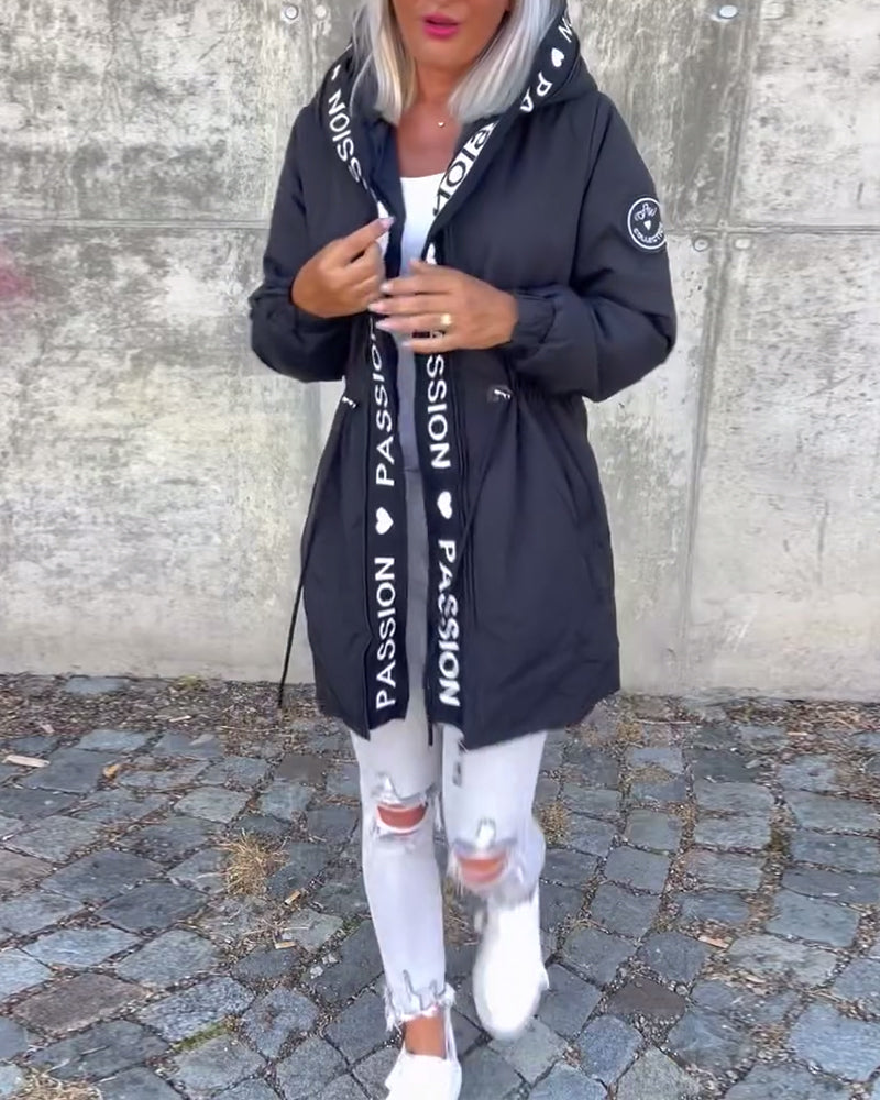 Alexa™ - Manteau décontracté avec capuche