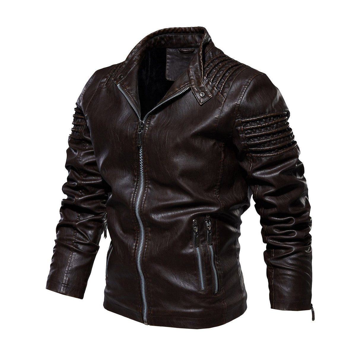 Julian | Veste en Cuir pour Hommes Marquante et Moderne