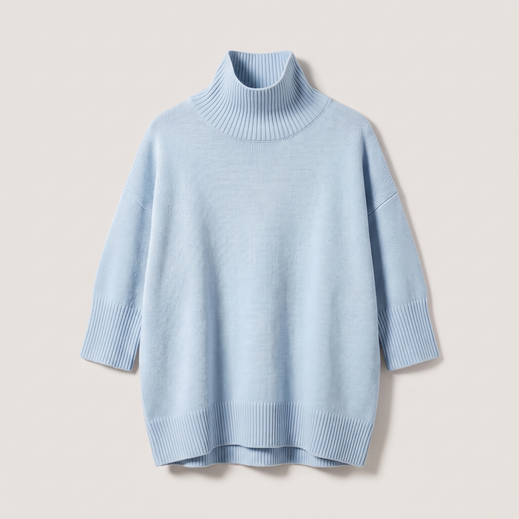 Sienna | Pull à col roulé oversized décontracté et luxueux pour femmes