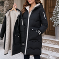 Diana | Veste d'hiver moderne et confortable pour femmes avec capuche