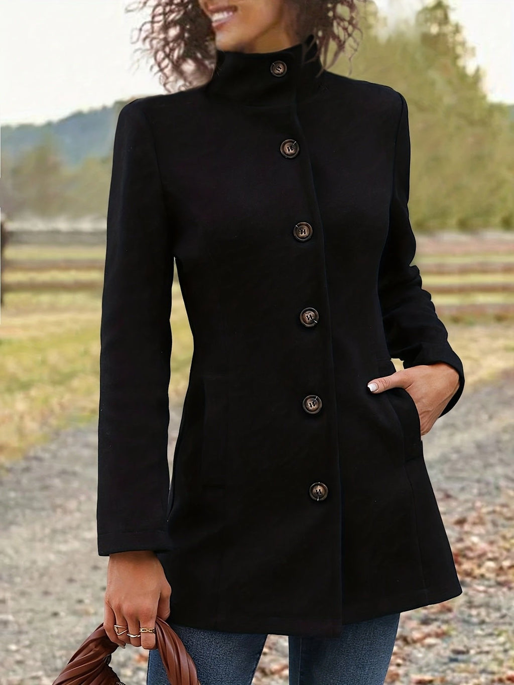 Julia | Trench-coat mi-long élégant et féminin