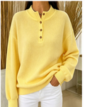 Blouse à col montant et manches longues