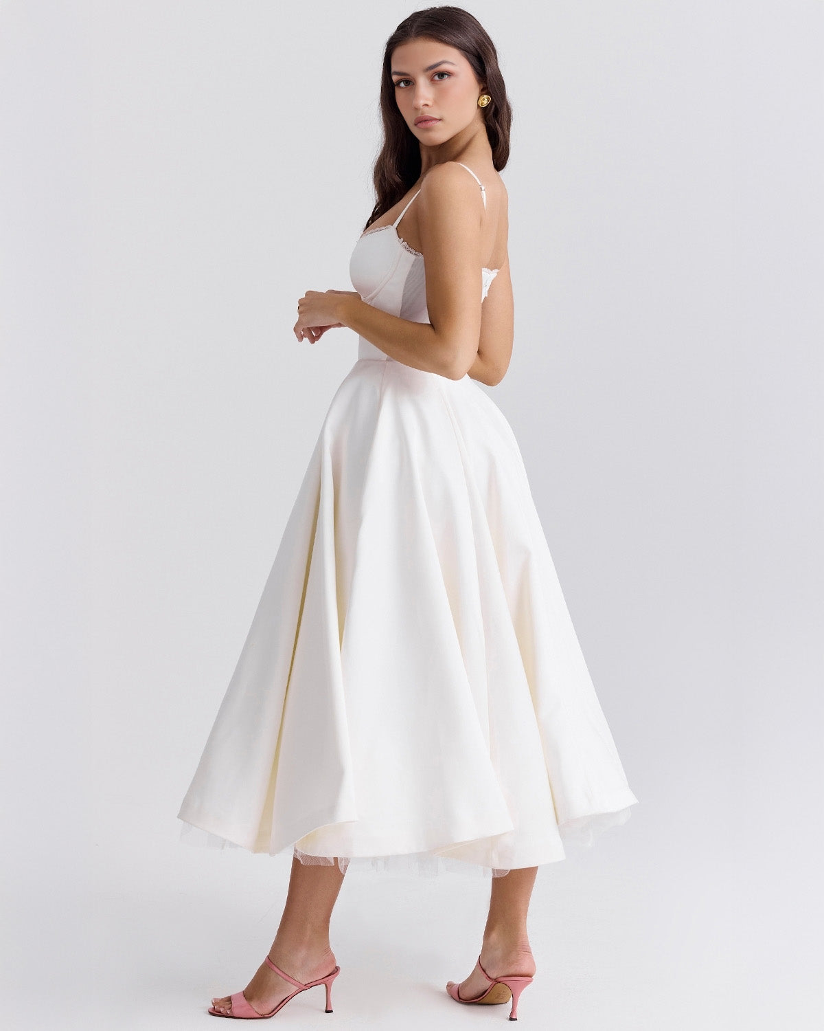 Ophira™ - Robe Midi Corset Élégante