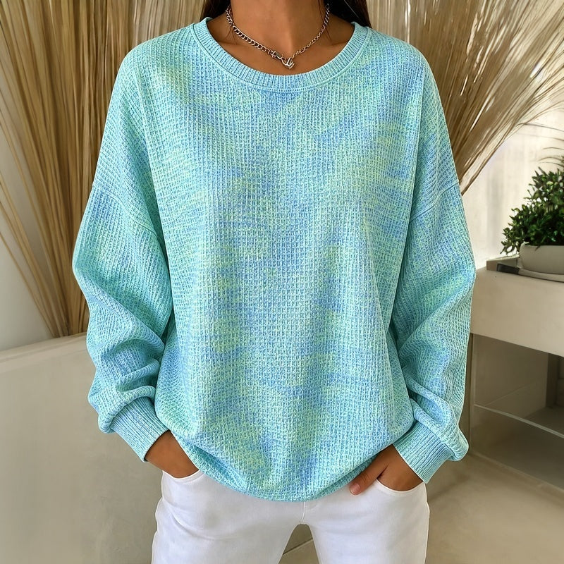 Nelyra | Pull en tricot ample pour femmes avec motif texturé