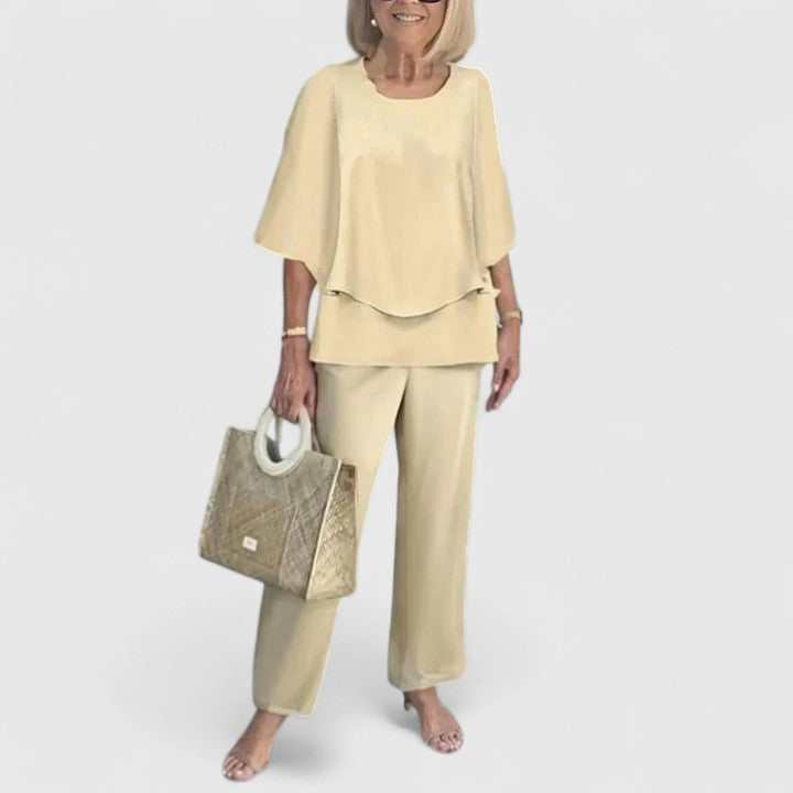 Ensemble Femme | Pantalon Large à Fleurs