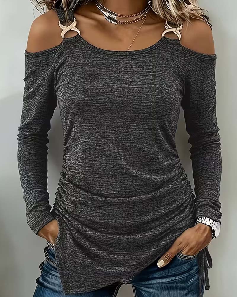 Haut Camisole Irrégulier Décontracté