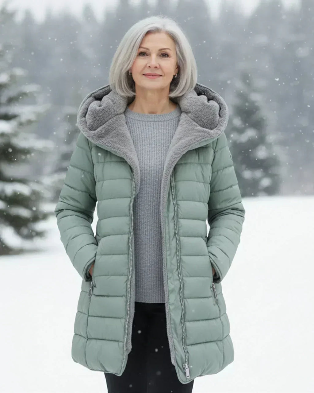 MANTEAU LONG FEMME