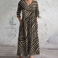 Eve™ - Robe Vintage à Rayures