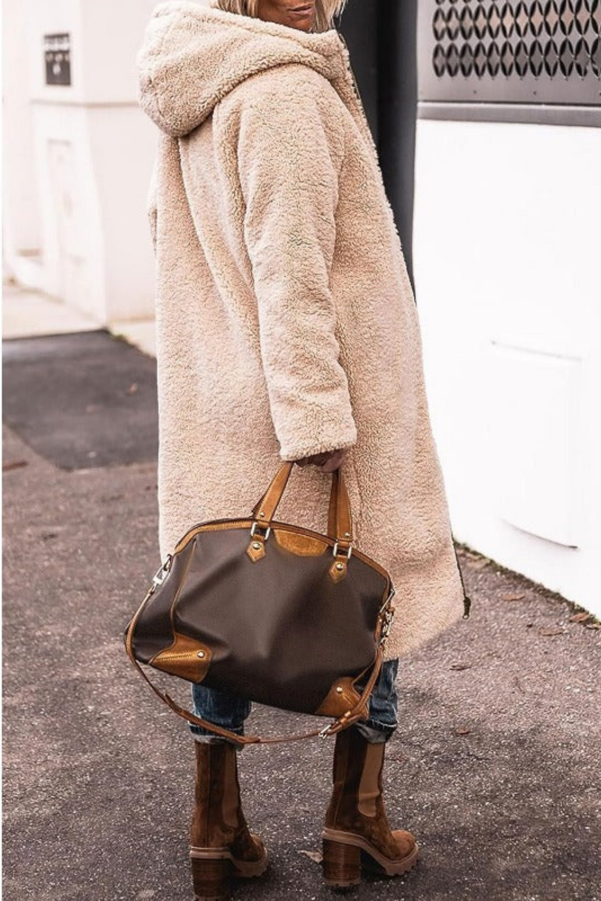 Sasha | Élégant Manteau Réversible
