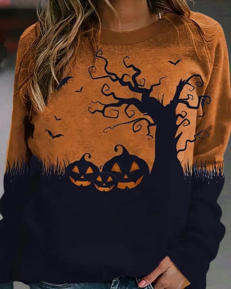 Sweatshirt Halloween Femme | Coupe Décontractée & Confort Doux