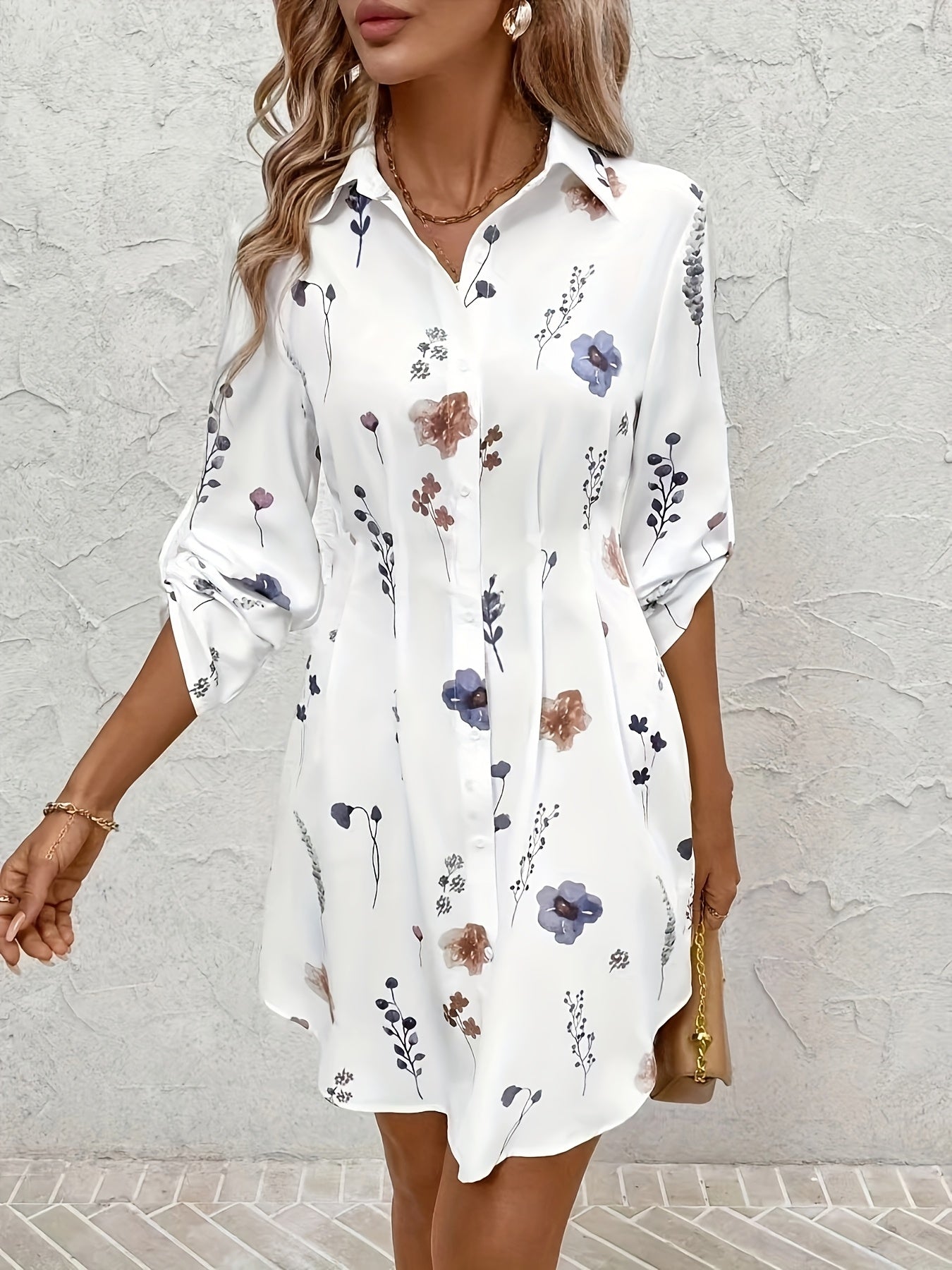 Maya™ - Robe fleurie élégante