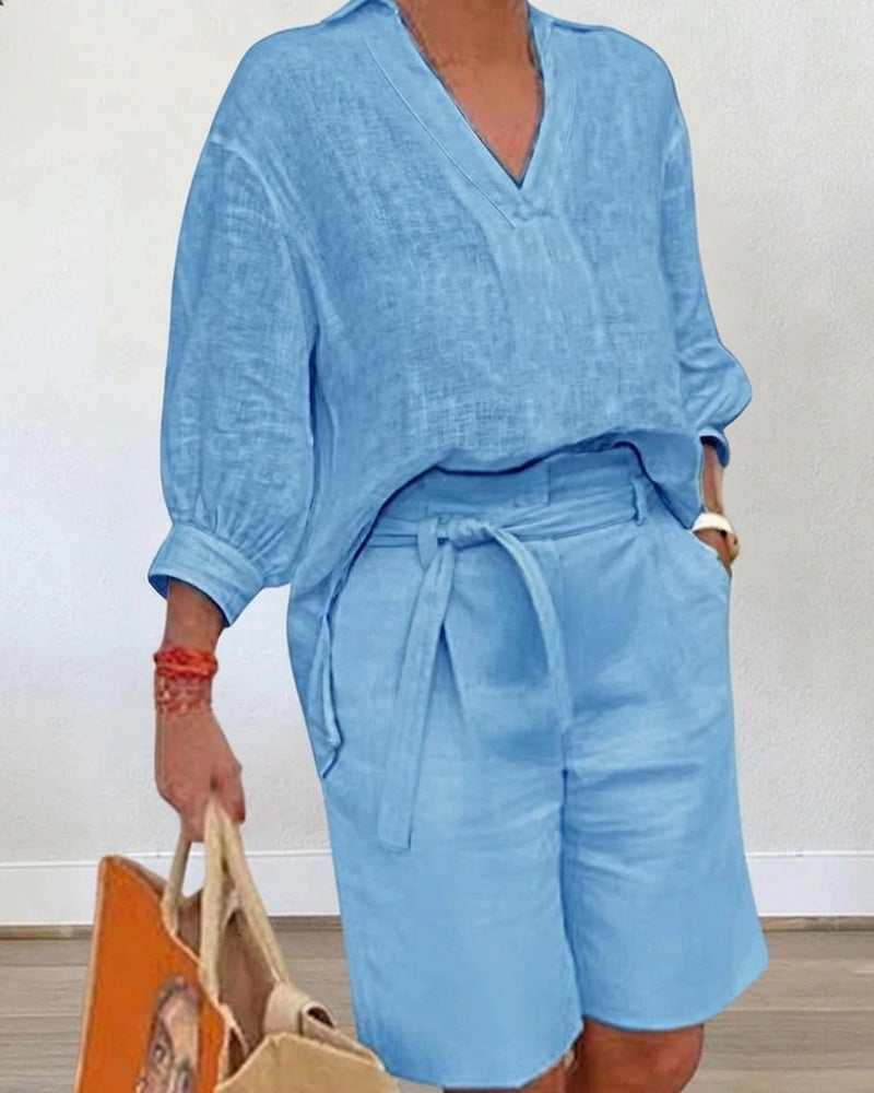 Ensemble Unie Décontracté Short