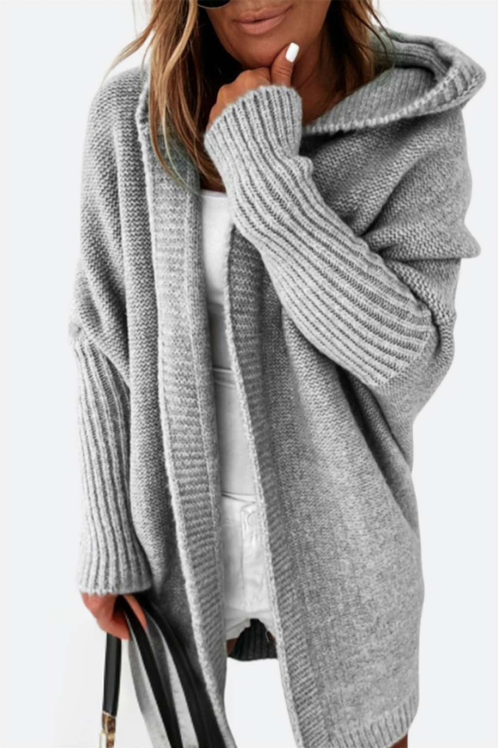 Aurora | Pull Oversize Douillet et Moderne avec Capuche