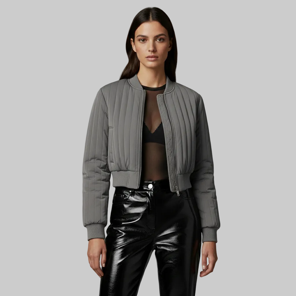 Blouson bomber matelassé