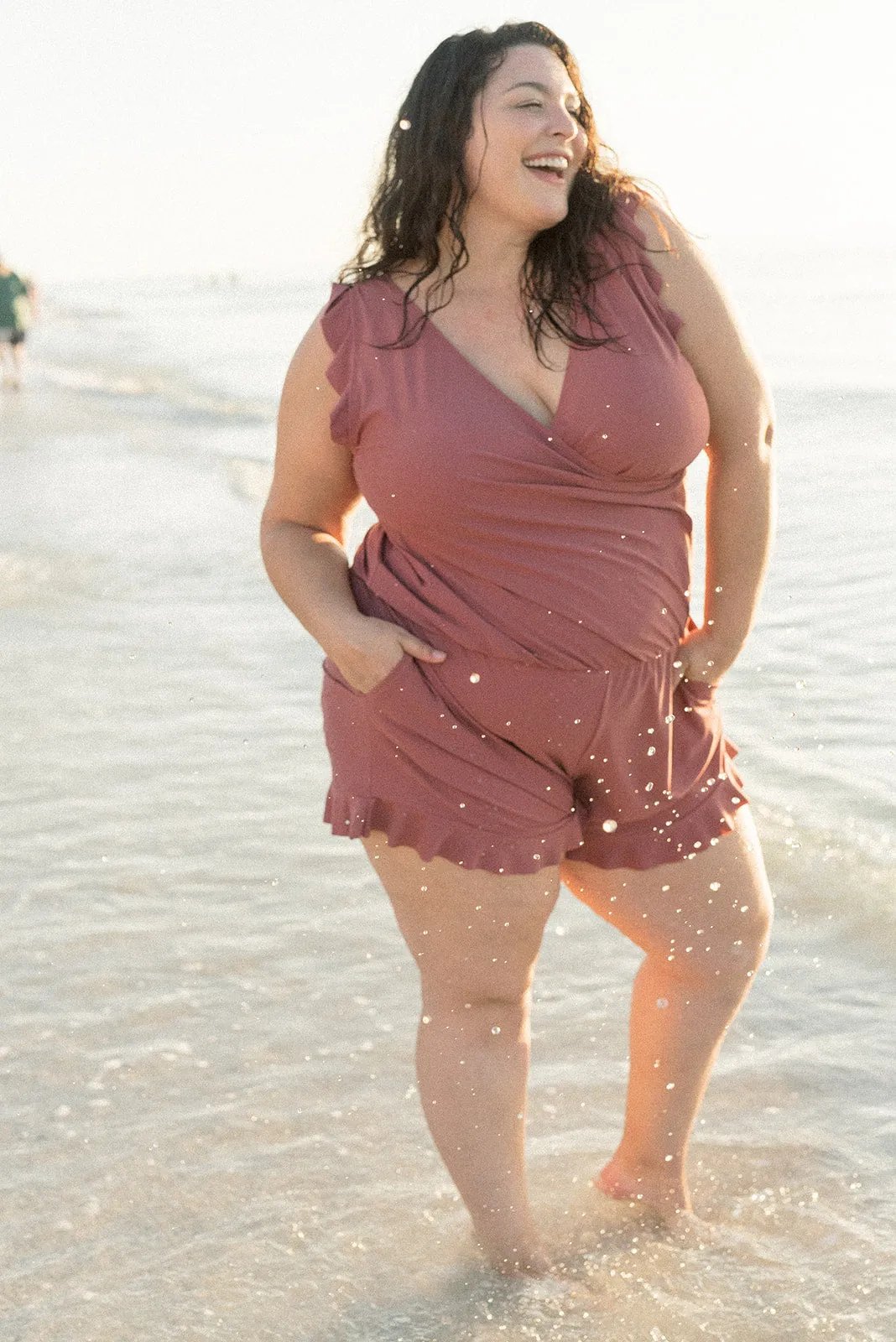 Reana™ – Maillot de bain à volants avec soutien-gorge