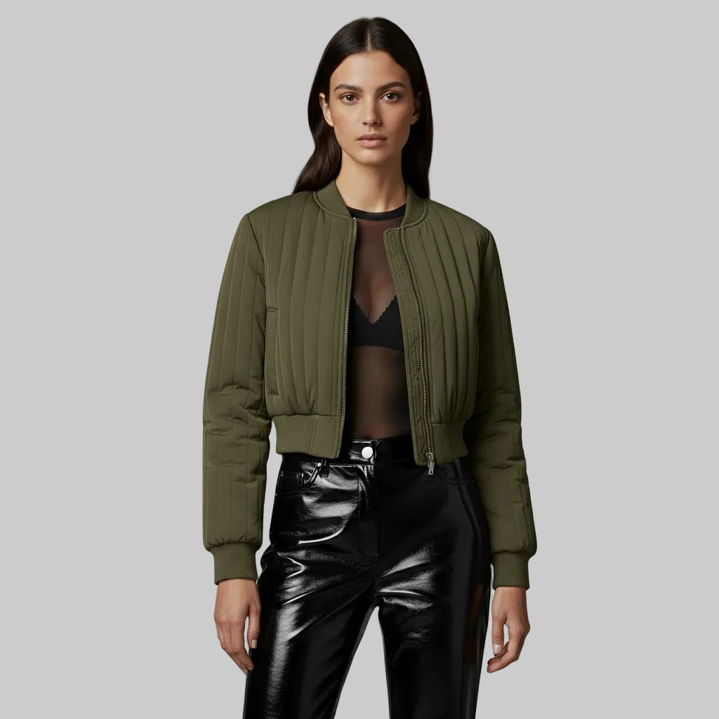 Blouson bomber matelassé