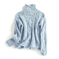 Victoria | Pull à col roulé en tricot torsadé, confortable et élégant