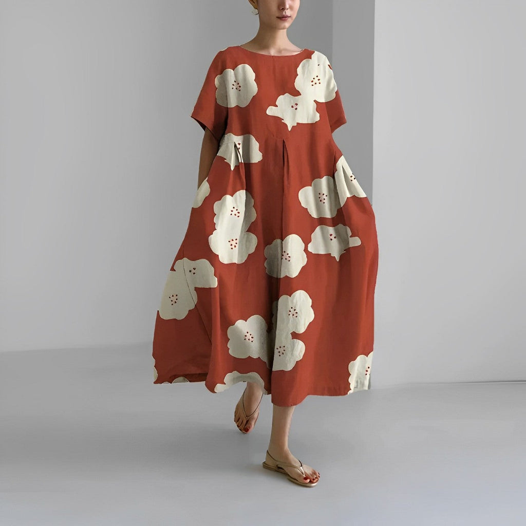 Amalia™ - Magnifique robe fleurie pour femmes