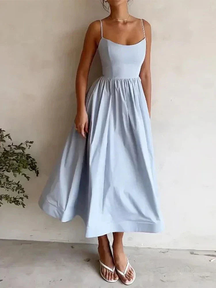 Robe A-Ligne Femme | Taille Cintrée & Jupe Évasée