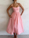 Robe A-Ligne Femme | Taille Cintrée & Jupe Évasée