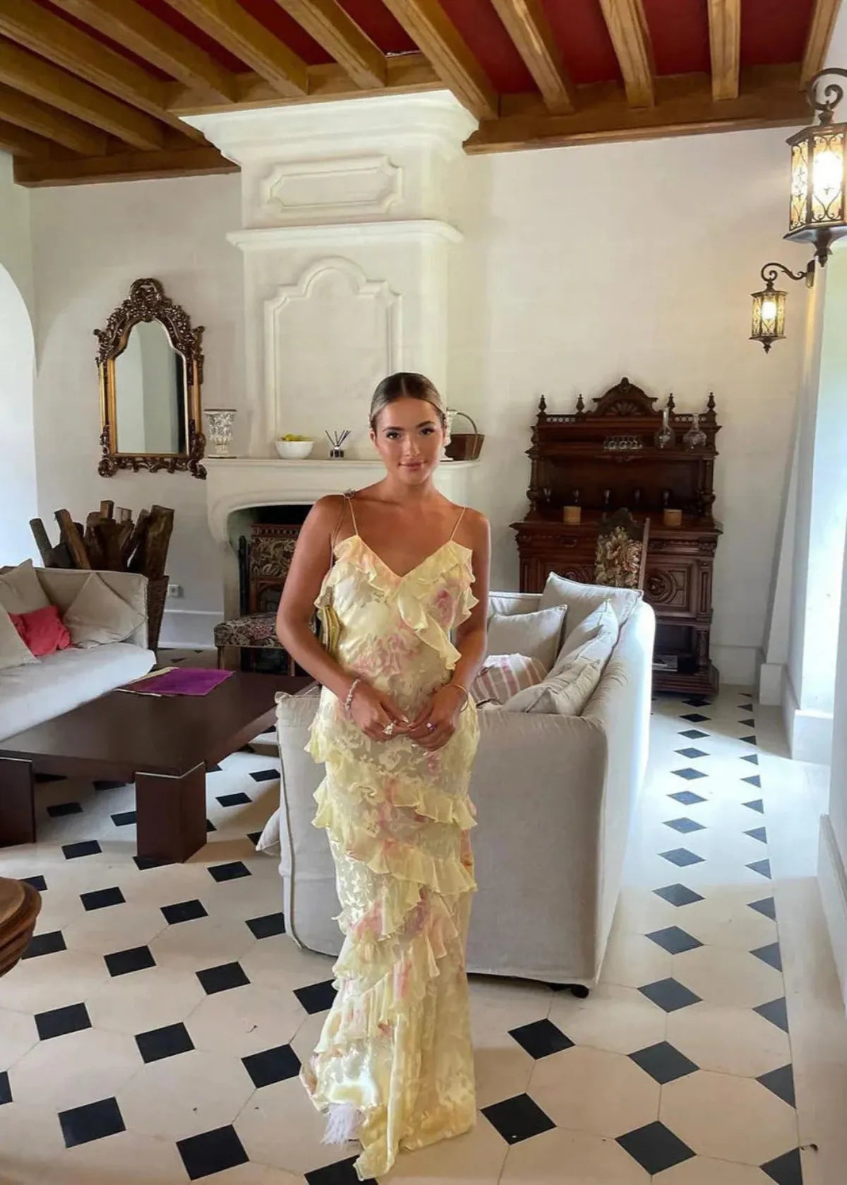 Robe Maxi Formelle d'Été Airborne