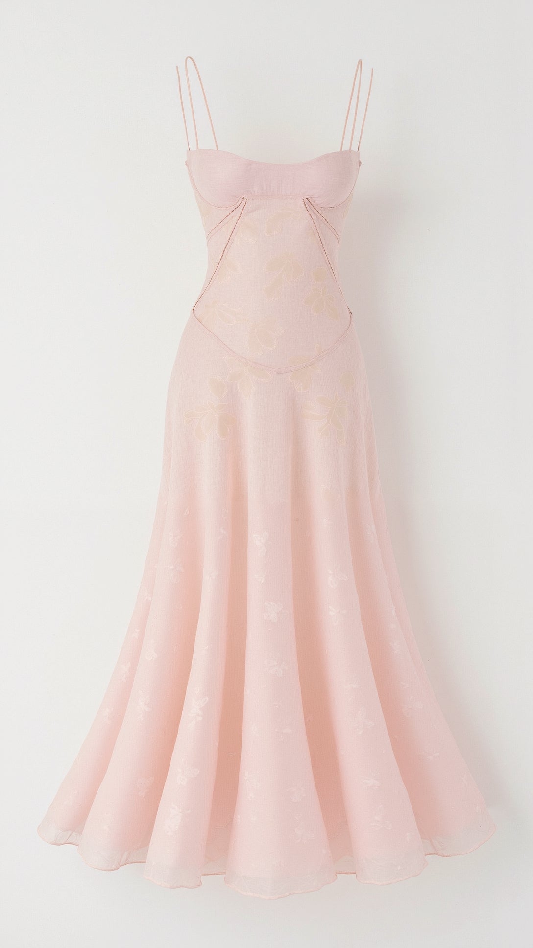 Robe Maxi de Mariage pour Invité Annabelle en Dentelle